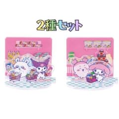 ✿新品✿未開封 ちいかわ サンリオ レイヤーアクリルスタンド モモンガ 古本屋①