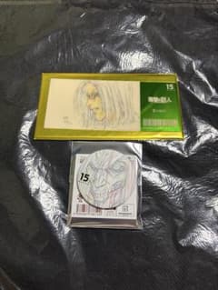 MAPPA EXPO MAPPA Exhibition Attack Titan　Eren Can Badge Clear Card