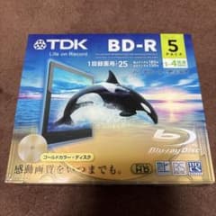 TDK BD-R 25GB 5枚パック ゴールドカラーのサムネイル