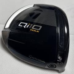 中古良品【Qi10MAX 9.0°】ドライバー ヘッドカバー付き テーラーメイド 