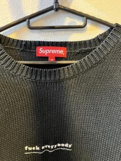 ⭕️24時間以内発送⭕️Supreme Fuck Everybody Sweater - メルカリ