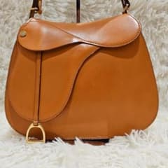 美品 ソメスサドル ドレッサージュ ショルダーバッグ 肩掛け ゴールド