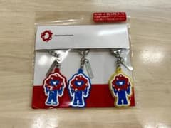 新品　万博　EXPO2025 ミャクミャク ラバーキーホルダー 3個セットのサムネイル