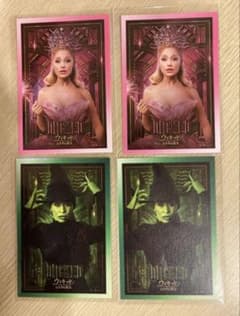 신시아 엘리보 아리아나 그란데 영화 위키드 진단 카드 세트 디즈니