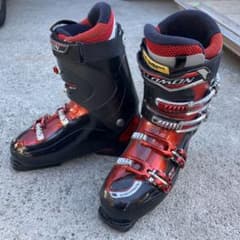 SALOMON サロモン ファルコンXX スキーブーツ 黒赤 28.5cm - メルカリ