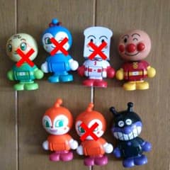 アンパンマンタウンドール(セット、バラ売り可能)のサムネイル