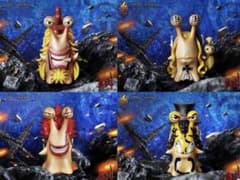 ワンピース キッド ホーキンス ロブルッチ 電伝虫 フィギュア - メルカリ