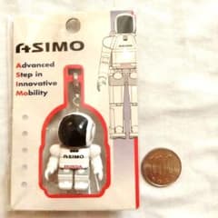 【新品未開封】HONDA ASIMO マスコットキーホルダー バンダイ製 当時物のサムネイル
