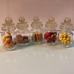 ミニチュアボトル　食べ物セットのサムネイル