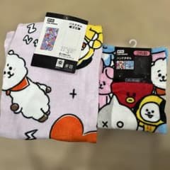 BT21 캐릭터 목욕 타월 & 핸드 타월