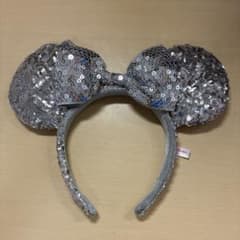 ディズニー カチューシャ シルバー スパンコール　ミニーのサムネイル