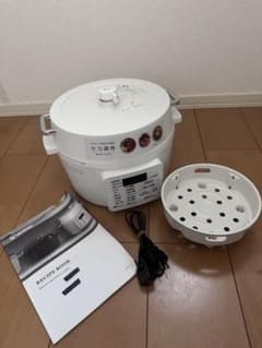 アイリスオーヤマ4L 電気圧力鍋 レシピブック付きのサムネイル