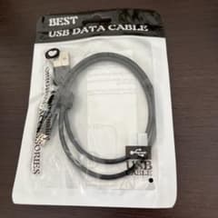 USB DATA CABLE ブラック 0.5m 充電コード　typeAのサムネイル