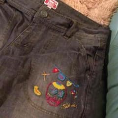 チチカカ★ 刺繍ブラックデニム☆のサムネイル