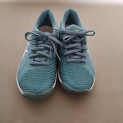 asics テニスシューズ 青のサムネイル