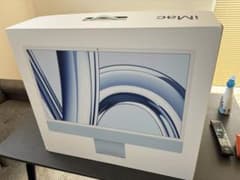 Apple iMac 24インチ M3 24GB ブルーのサムネイル