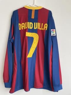 FC Barcelona David Villa 7 長袖ユニフォーム FC Barcelona David Villa 7 長袖ユニフォーム - メルカリ