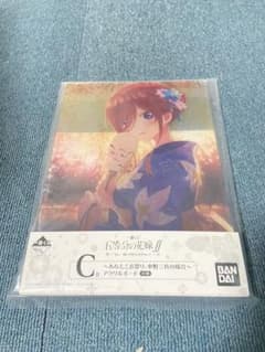 一番くじ 五等分の花嫁  c賞 三玖 アクリル板のサムネイル