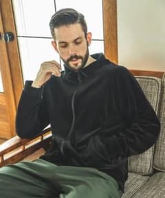 COTTON STRETCH VELOR / ZIP UP JACKETのサムネイル