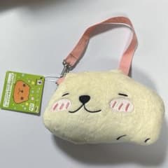 카피바라씨 화이트씨 봉제인형 패스 케이스 헤세이 레트로 봉제인형