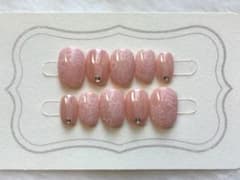 【Sサイズ/現品限り】 レース柄ネイルチップのサムネイル