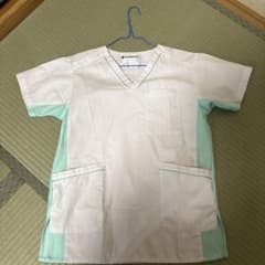 医療用スクラブ 白水色、のサムネイル