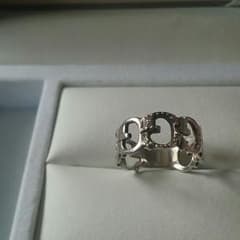 GUESSのsilver指輪。のサムネイル