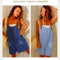 アナップミンピ  デニムサロペットのサムネイル