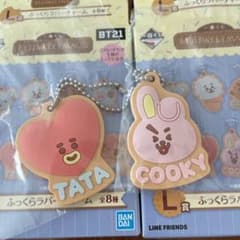 BT21 이치 반 복권 통통 고무 매력