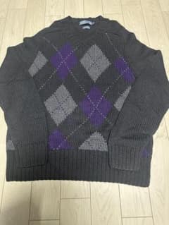 90s polo Ralph Lauren Argyle knitのサムネイル