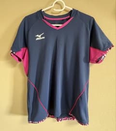 【MIZUNO】バレーボールシャツ Vネック Lのサムネイル