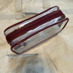 Kept クリアペンポーチ レッド KPF902R レイメイ藤井