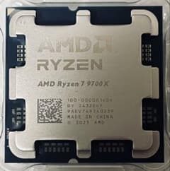 【新品未使用】AMD Ryzen 7 9700X バルク AM5 新品バルク品】AMD RYZEN 7 9700X 8C/16T AM5 CPU - メルカリ