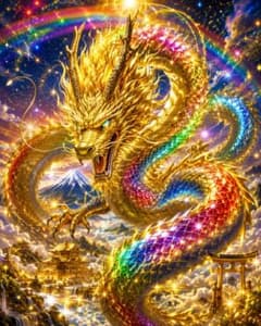 オリジナルAIアート 黄金の龍と富士山 ポスターa4ファイルで発送額付き発送 AIアート 金龍 富士山 プリントポスターA4ファイルで発送 - メルカリ