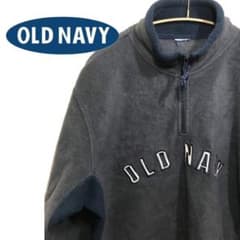 〈OLD NAVY〉'90s ハーフジップフリース　古着のサムネイル