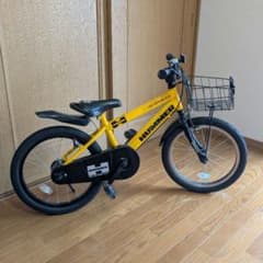 愛知県 引き取り限定 子供用 自転車 ハマー 18インチ HUMMER イエロー 愛知県 引き取り限定 子供用 自転車 ハマー 18インチ HUMMER