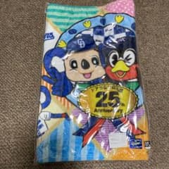 【希少】つば九郎　& ドアラ　25周年　フェイスタオルのサムネイル