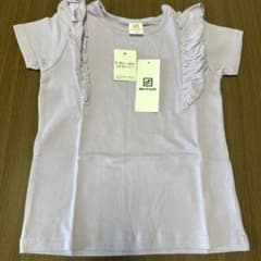 dev!rock フリルTシャツ ライトパープル 120cmのサムネイル