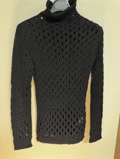 VALENTINO メッシュ編みセーター M ブラック2021AWコレクション VALENTINO メッシュ編みセーター M ブラック2021AWコレクション - メルカリ