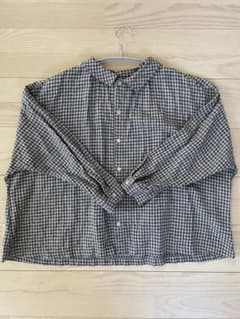 nest Robe リネン　チェックシャツのサムネイル