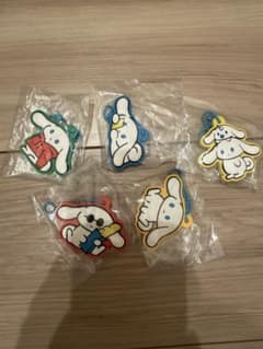 I love Cinnamoroll rubber mascot set of 5 (gachapon/capsule toy) - Sanrio