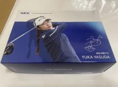 安田祐香プロ サイン入りゴルフボール 6個セット SRIXON 【新品未使用