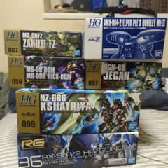 ガンプラセット売りのサムネイル