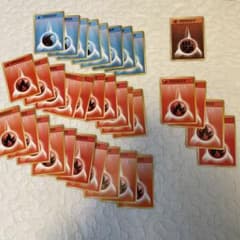 ポケモンカード　旧裏　まとめ売り　初期　エネルギーカード　33枚　水　炎　闘のサムネイル