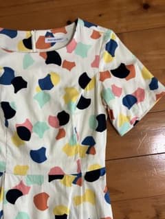 marimekko マリメッコ 総柄 半袖 ワンピース 34のサムネイル