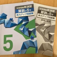 中学受験新演習　算数小5下のサムネイル