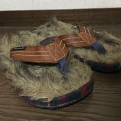 専用ですAbercrombie レザーファーサンダル 26〜29cmのサムネイル
