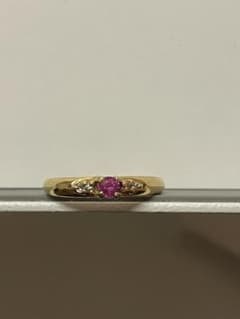 18K  ルビー＆ダイヤモンドリング  11号　ジュエリーマキのサムネイル