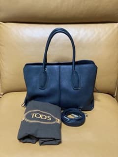 Jamm様専用TOD'S  D-BOW 2wayショルダーハンドバッグ　ブラックのサムネイル
