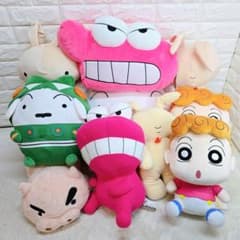 【T】　クレヨンしんちゃん　ぬいぐるみ　タグ付き　10個　まとめ売り
